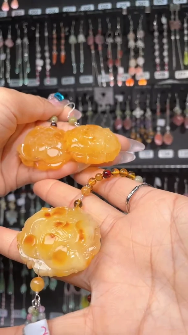 紫晶耳饰银S925镶嵌牧*?牧兔5发1