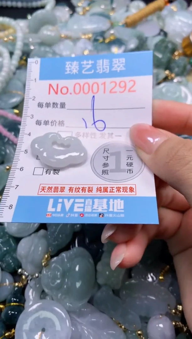 颈饰未镶嵌翡翠1292