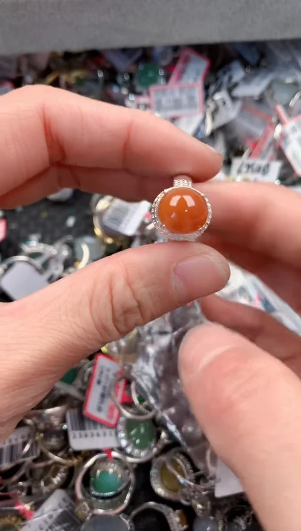 未镶嵌戒指翡翠888   8