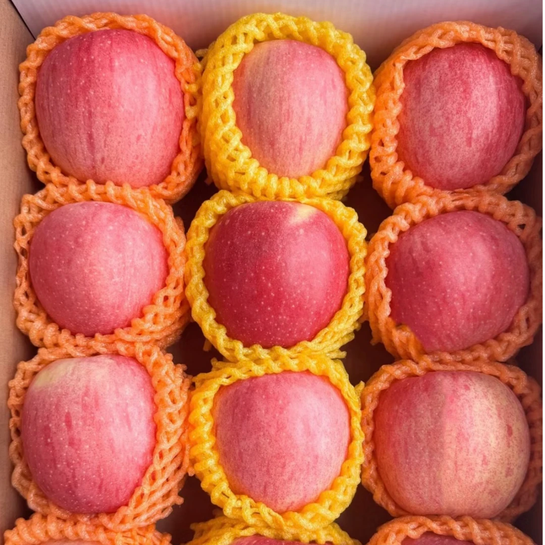 【买五斤送五斤】正宗陕西洛川红富士苹果新鲜水果脆甜大果可口整箱