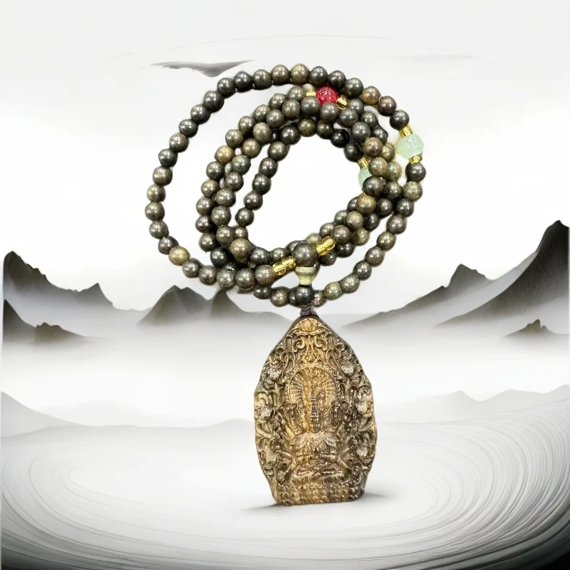 D90印度尼西亚沉香木串吊坠