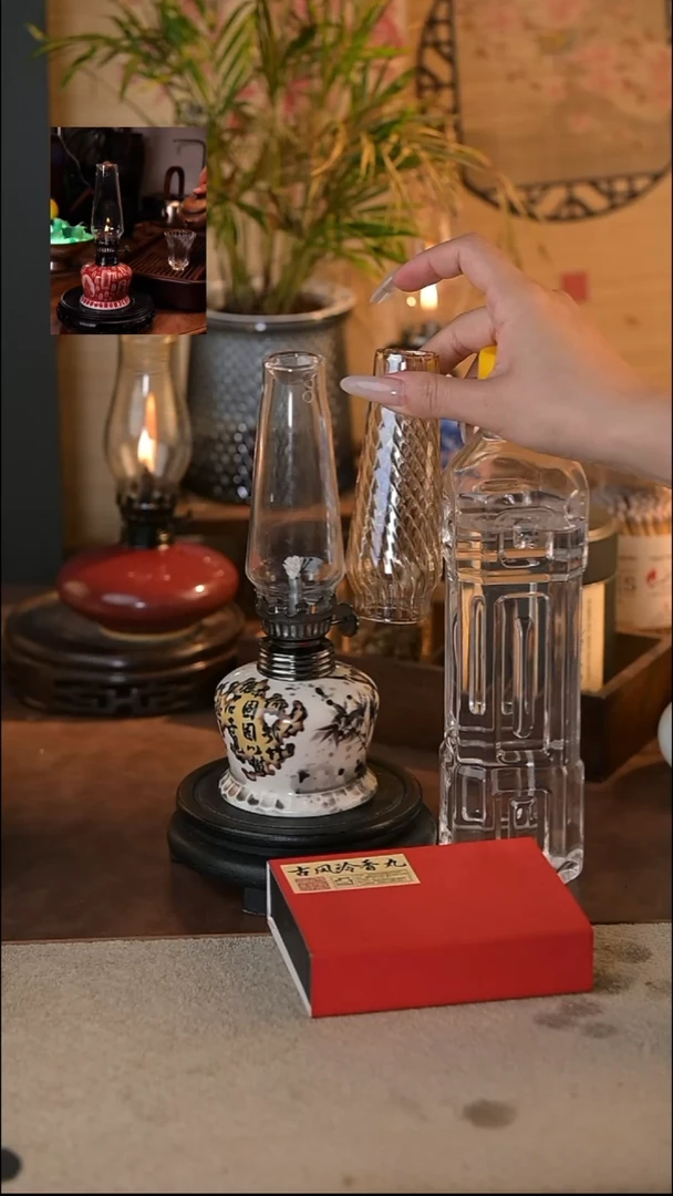 景德镇陶瓷香薰灯摆件