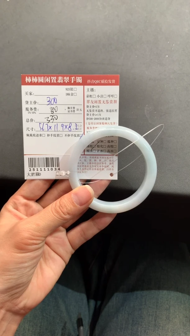 未镶嵌手镯翡翠姐姐251111034