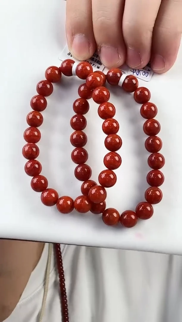 南红玛瑙瓦西手串9+未镶嵌（多样式发其一）