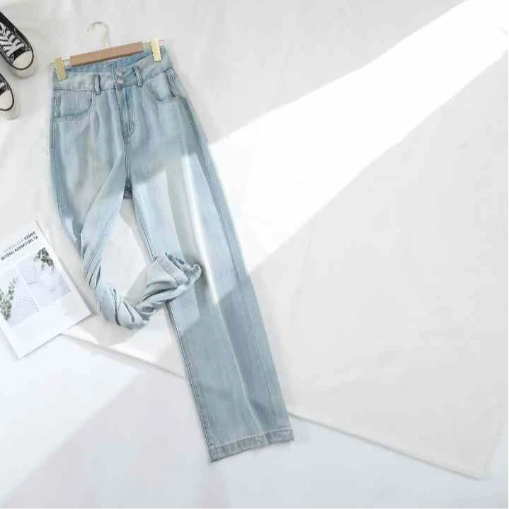 同款网红阔腿裤 春夏百搭显瘦休闲裤 女款