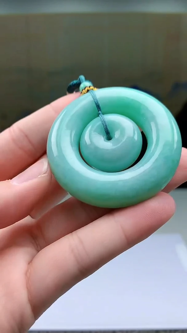 【闪购商品】定制翡翠未镶嵌4829bb-毛货挂件104