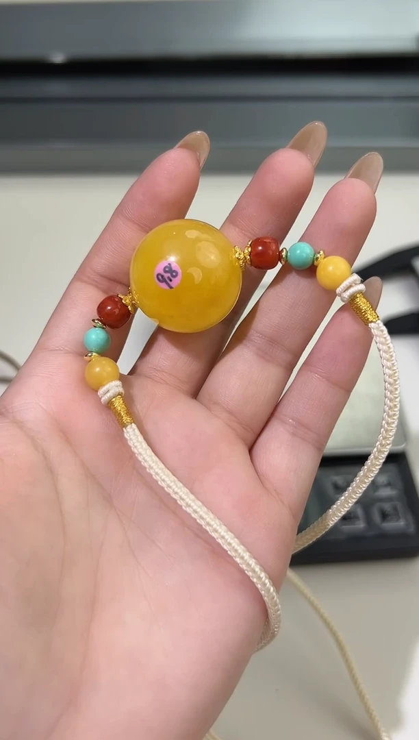 裸石琥珀未镶嵌天然琥珀蜜蜡吊坠 26+