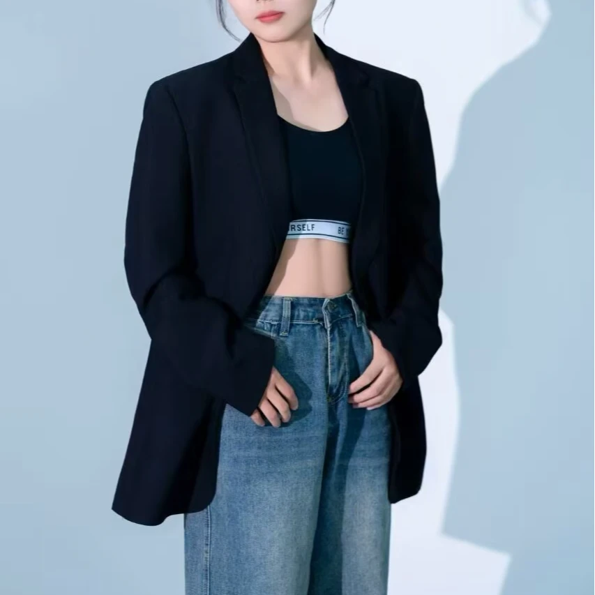 半高领打底衫秋微瑕商品以直播间展示为