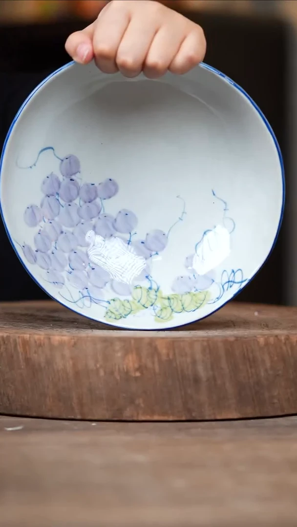 瓷片景德镇高温釉下彩（食品级）