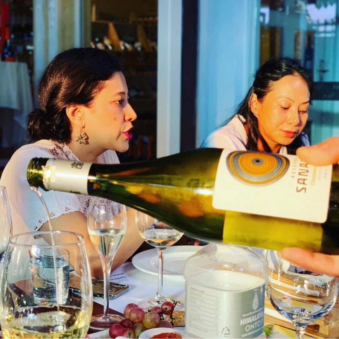 智利原瓶原装进口萨纳马珍酿霞多丽白葡萄酒750ml×2瓶