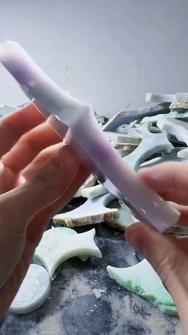 裸石翡翠缅甸翡翠A货文3527