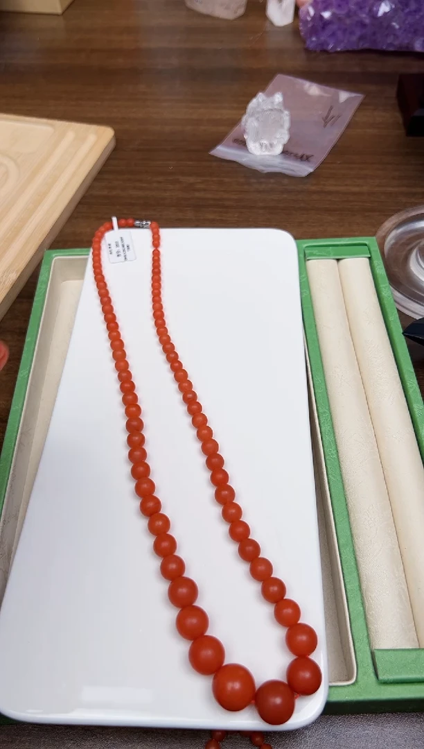 项链未镶嵌南红玛瑙悦4208