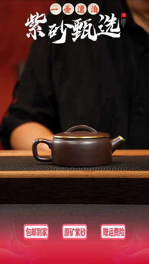 茶壶紫砂 一壶漂泊紫砂茶器9012
