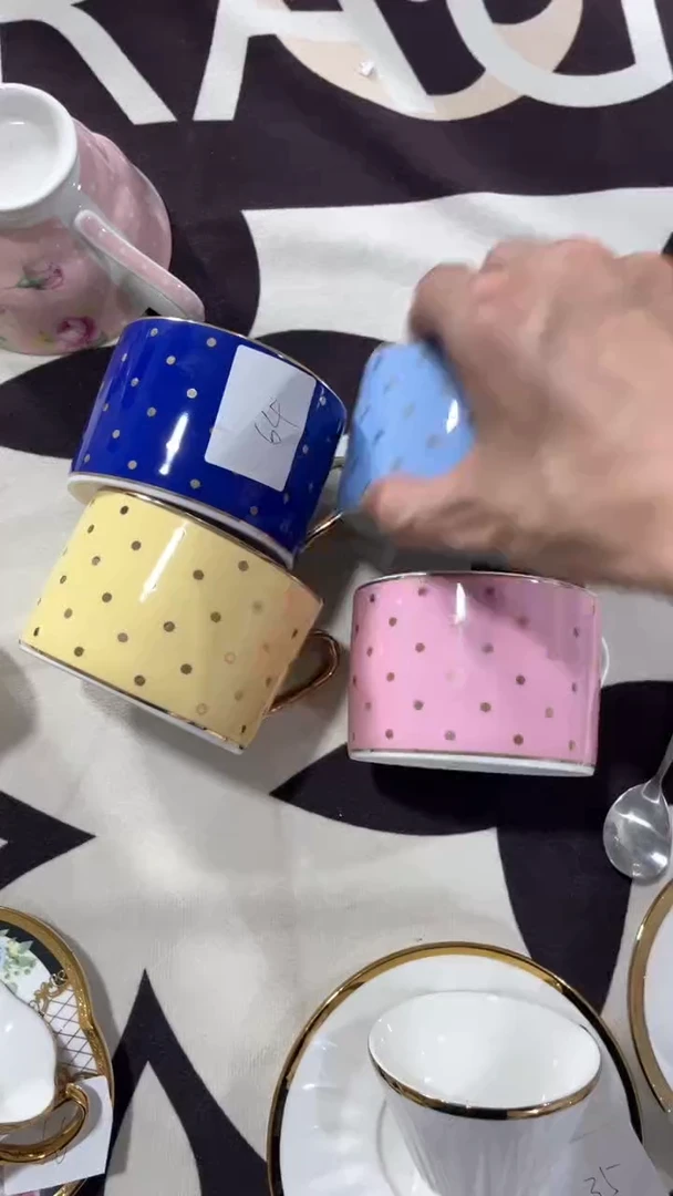 瓷片微瑕骨瓷咖啡杯清仓！！！64