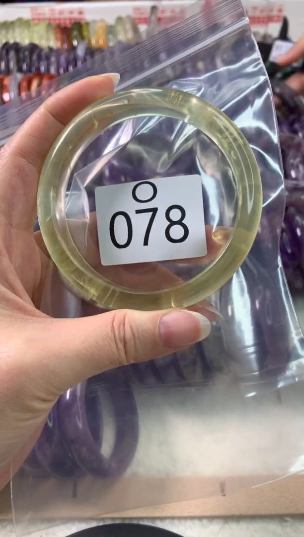 【闪购商品】水晶水晶手镯O未镶嵌078-63