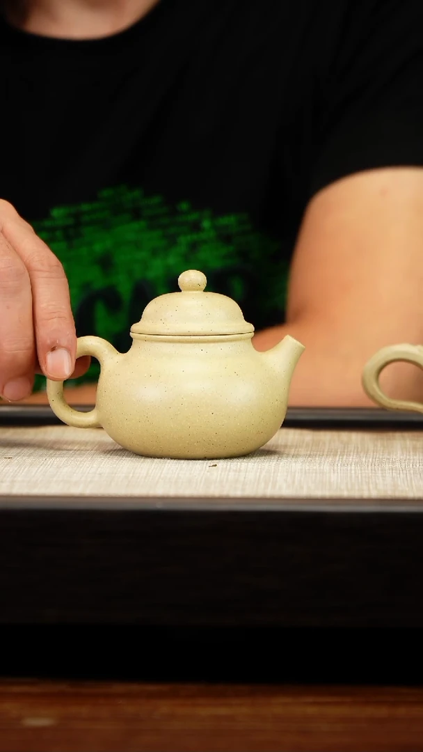 茶壶紫砂本绿容天