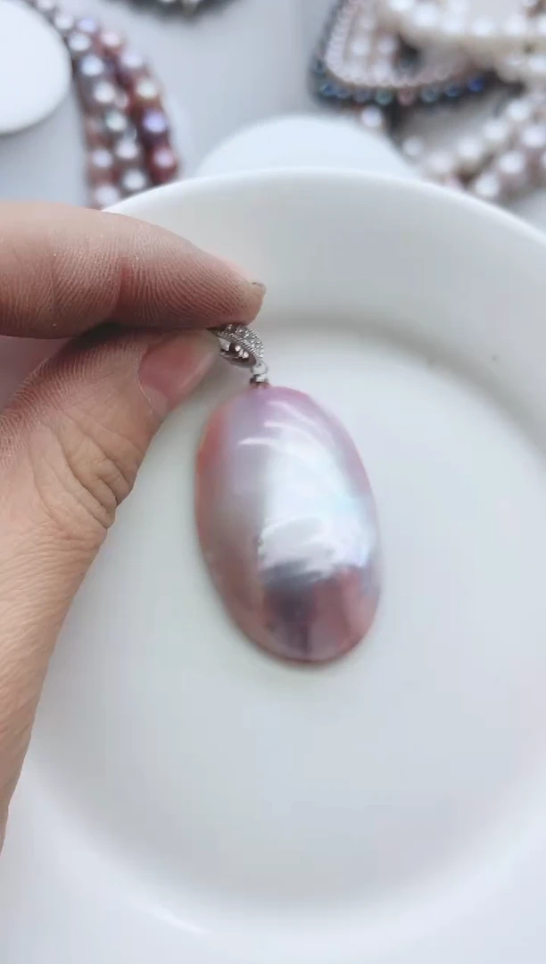 【闪购商品】淡水珍珠颈饰钛钢1