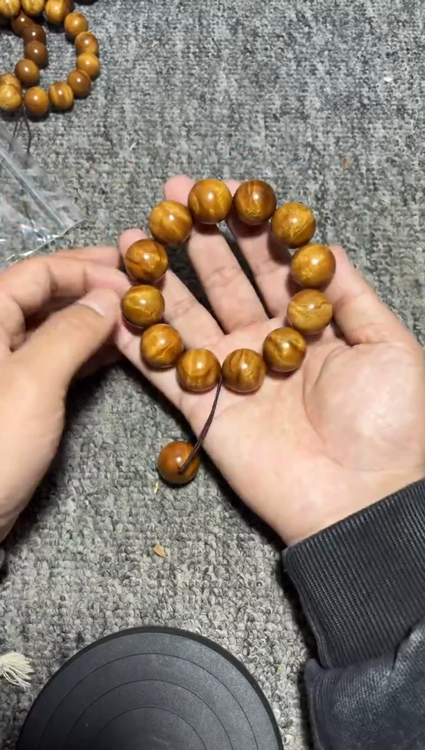 金丝楠手串/手链枯木老料2.0单圈98