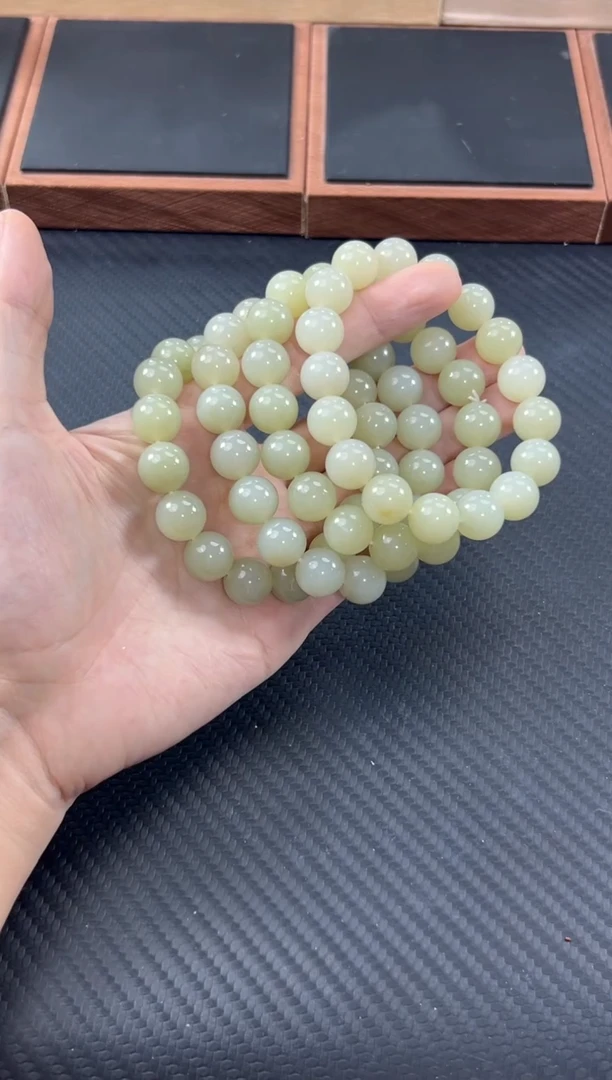 手串未镶嵌和田玉若羌卡12手串多样性发货拍一发一