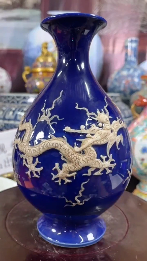 摆件现代陶瓷摆O