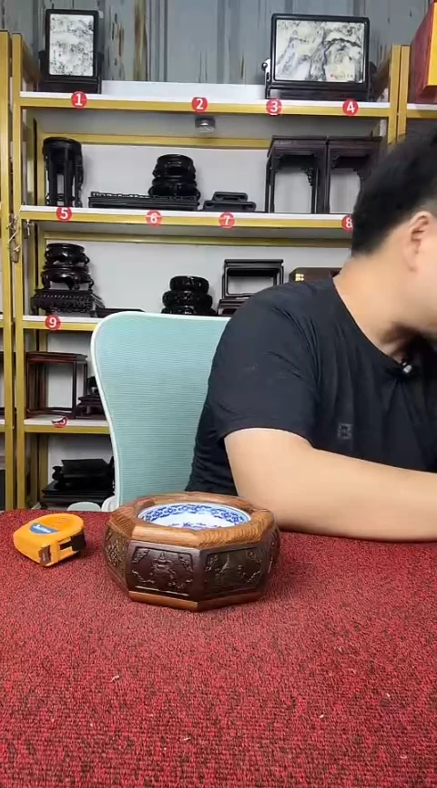 木14cn八宝烟缸*******