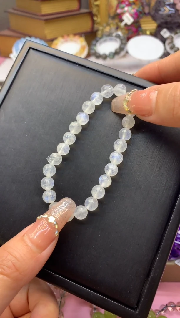 【闪购商品】水晶手串未镶嵌7+蓝月光