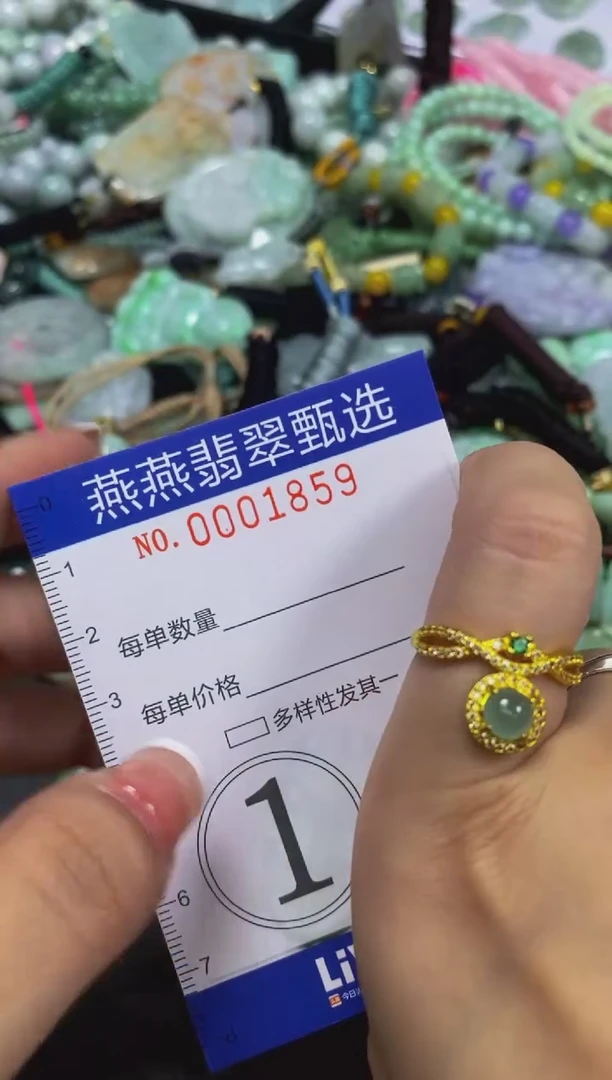 翡翠未镶嵌颈饰闪购0001859