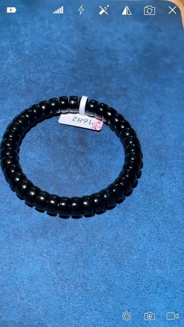 未镶嵌和田玉把件Q001682片珠手串卡10