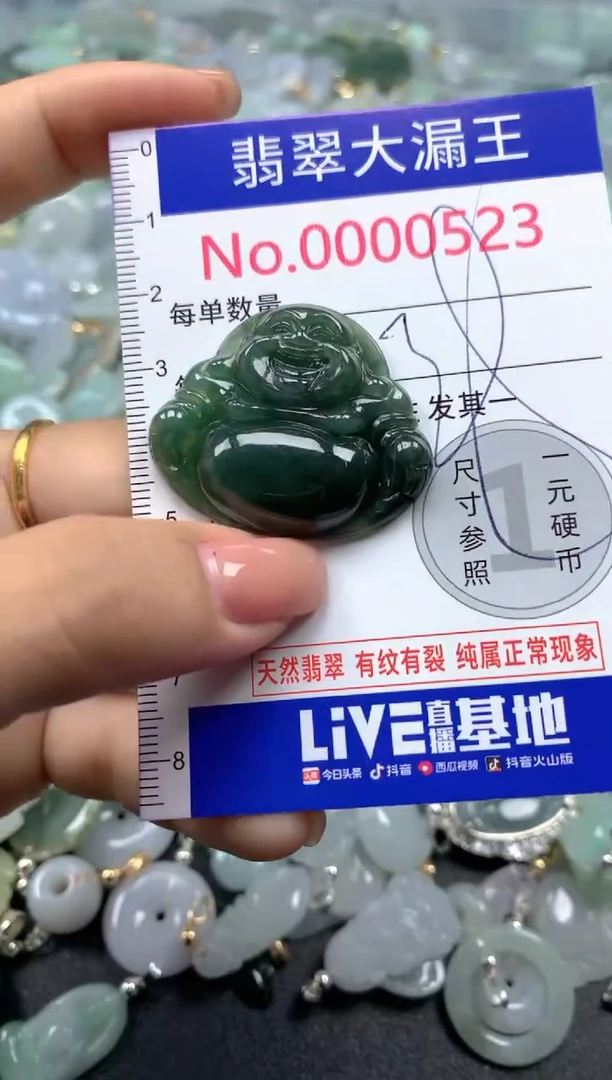 颈饰未镶嵌翡翠523
