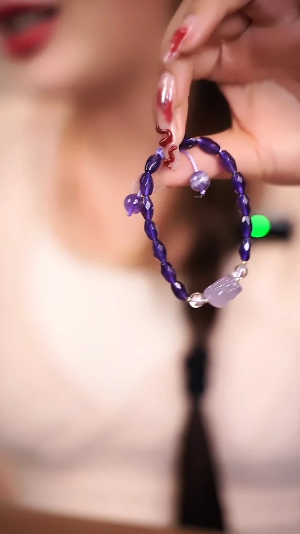 【闪购商品】石英质玉手链未镶嵌X021722不规则貔貅单圈