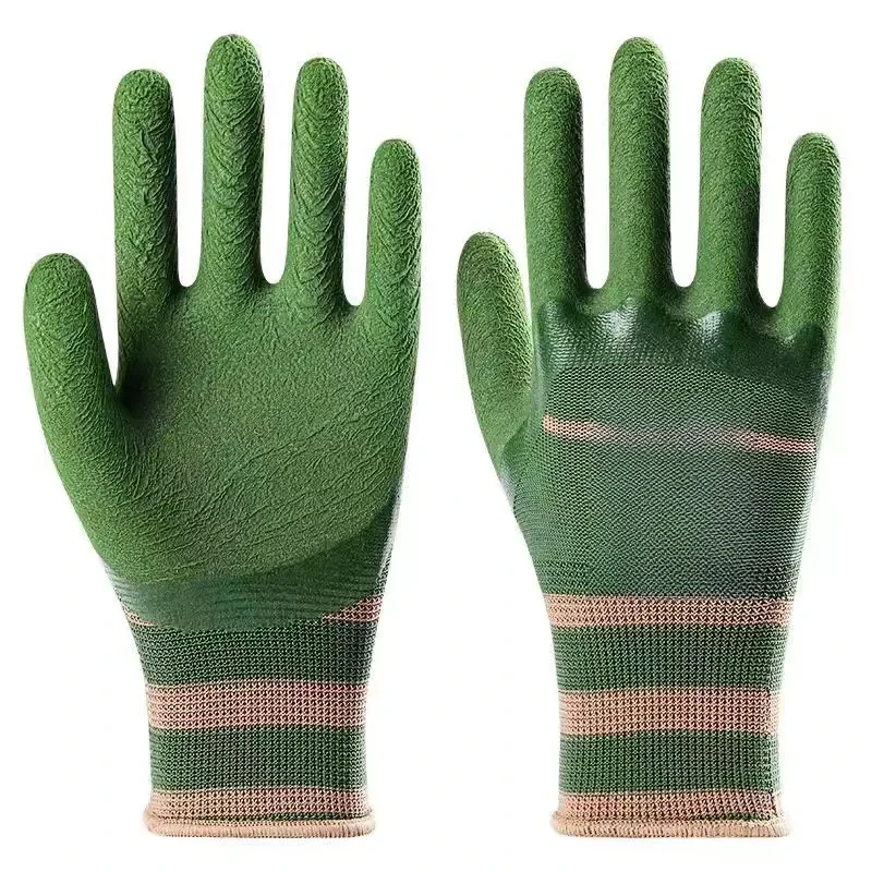 轮胎橡胶耐磨劳保手套透气防滑不臭手耐磨劳保手套