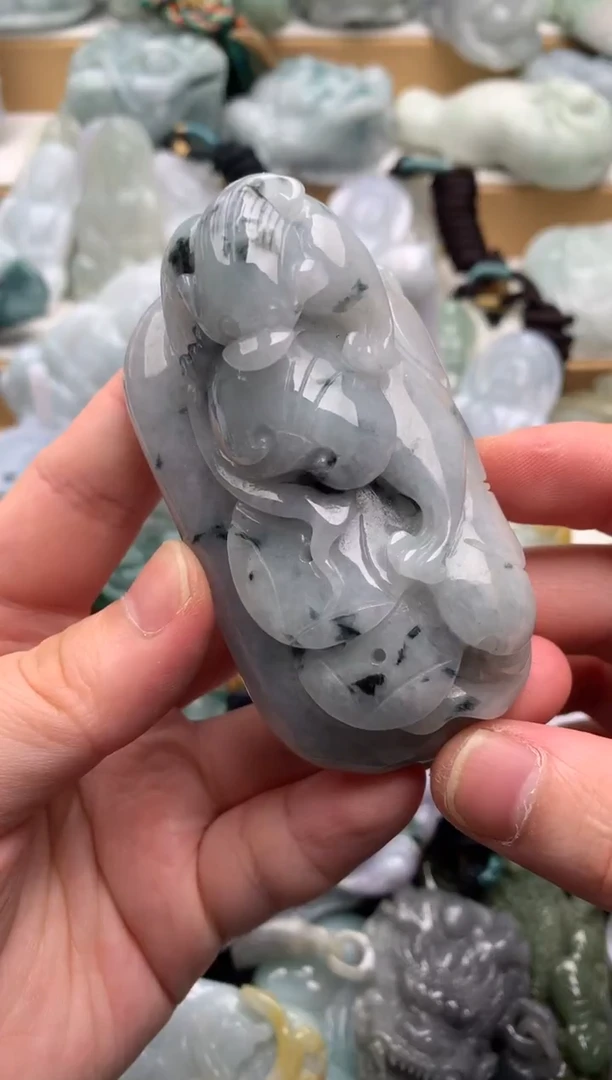 吊坠(不含链)未镶嵌翡翠1