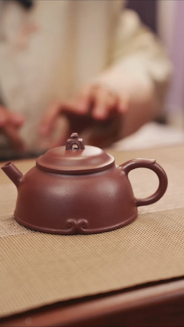 原矿老紫泥一生所爱紫砂壶25