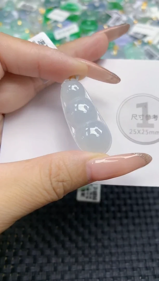 颈饰未镶嵌翡翠天然缅甸A货翡翠百元以上9元证书费自理