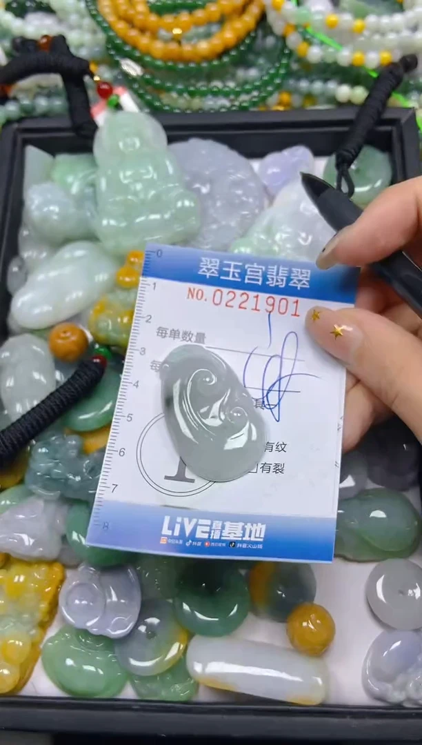 颈饰未镶嵌翡翠闪购C0221901