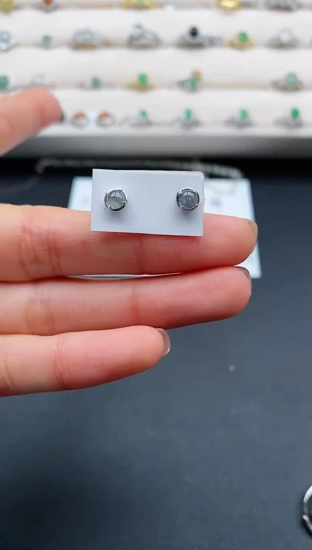 银S925镶嵌戒指翡翠111111111+7