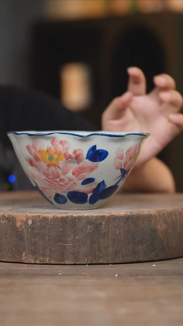 瓷片景德镇高温釉下彩（食品级）