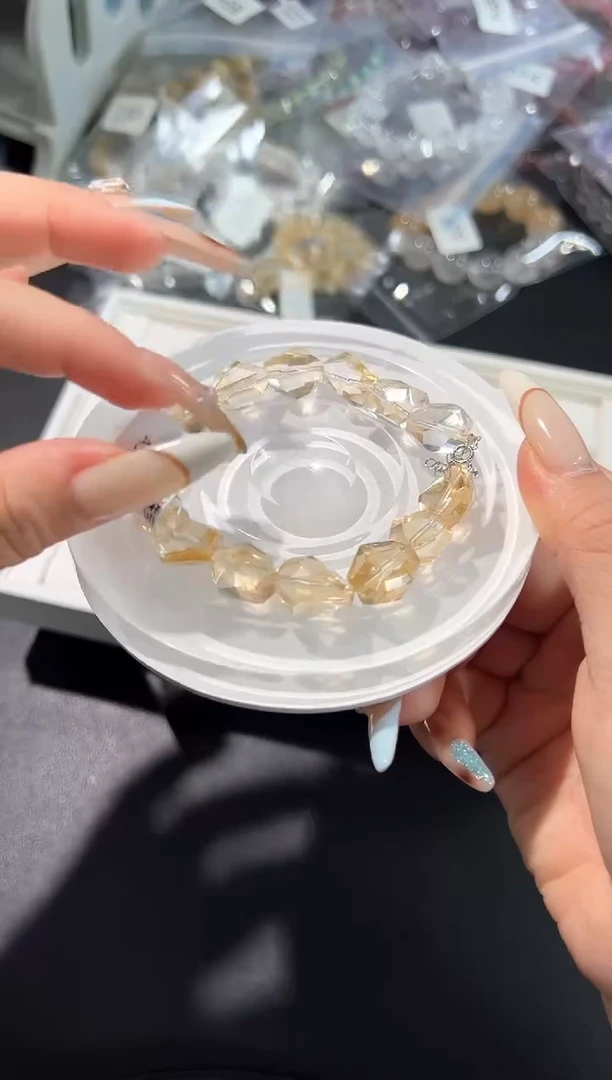 未镶嵌手链水晶74h多样性发其一【1条】默认微瑕