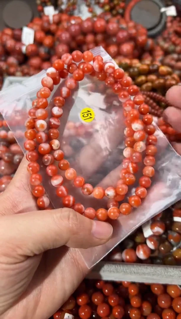 未镶嵌手串南红玛瑙7
