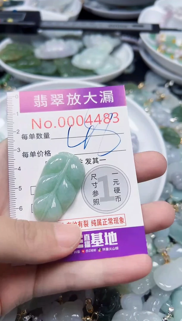 颈饰未镶嵌翡翠4483