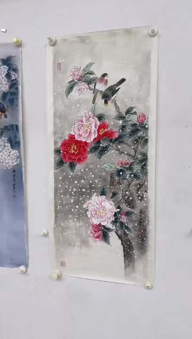 国画Z天津人美--赵永夫老师--3平尺国画作品