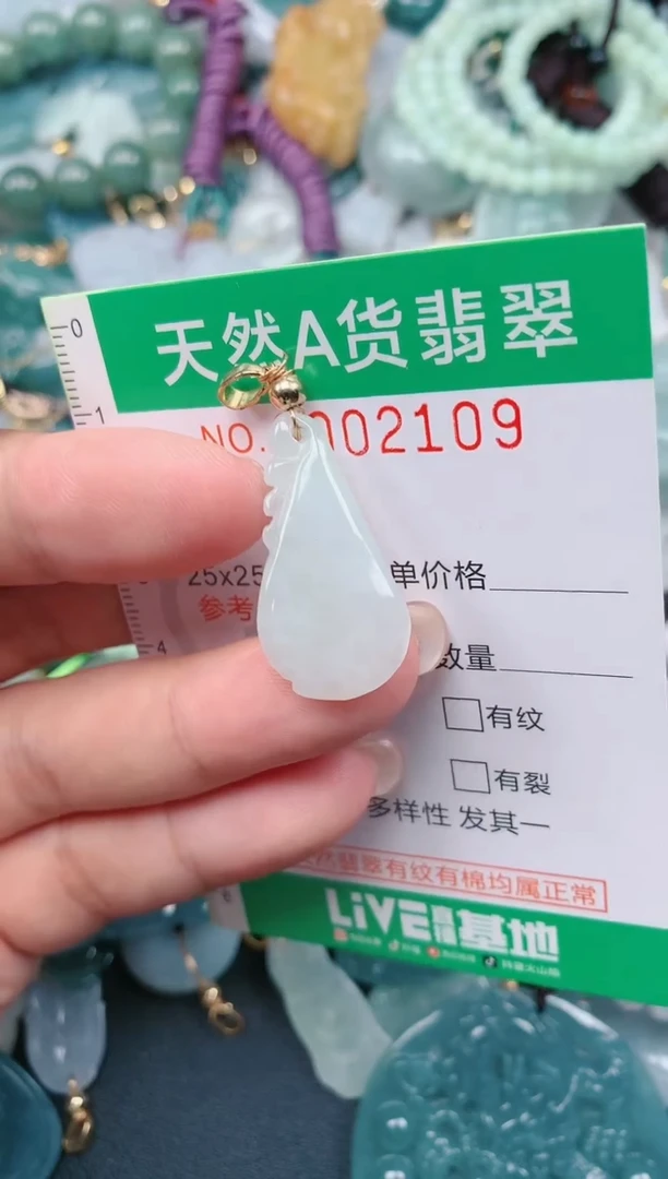 颈饰未镶嵌翡翠.0002109