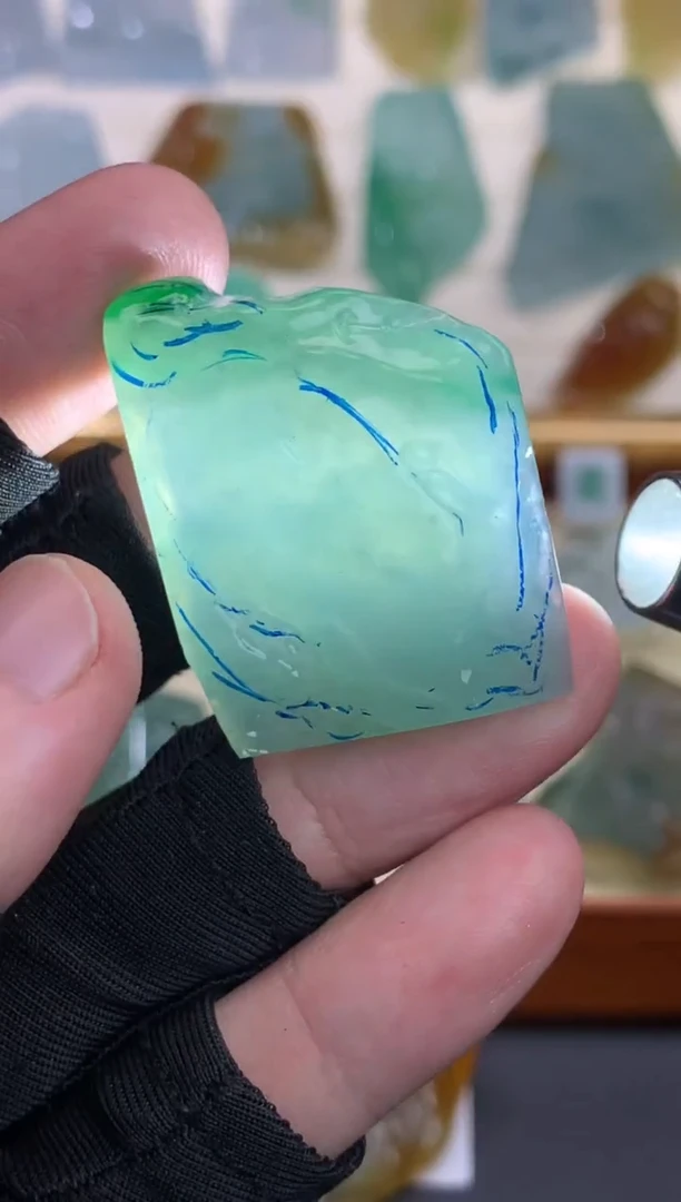 未镶嵌定制翡翠天然翡翠裸石（包工）