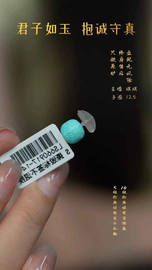 未镶嵌绿松石C54（多样性发一件）配件