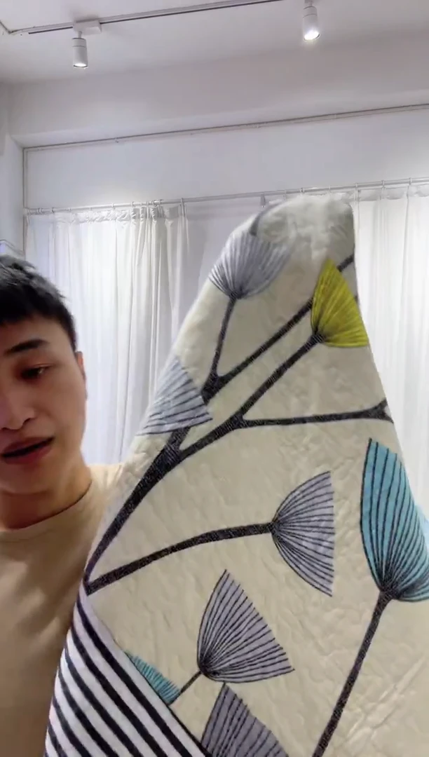 棉200*230纯棉床盖165号微瑕