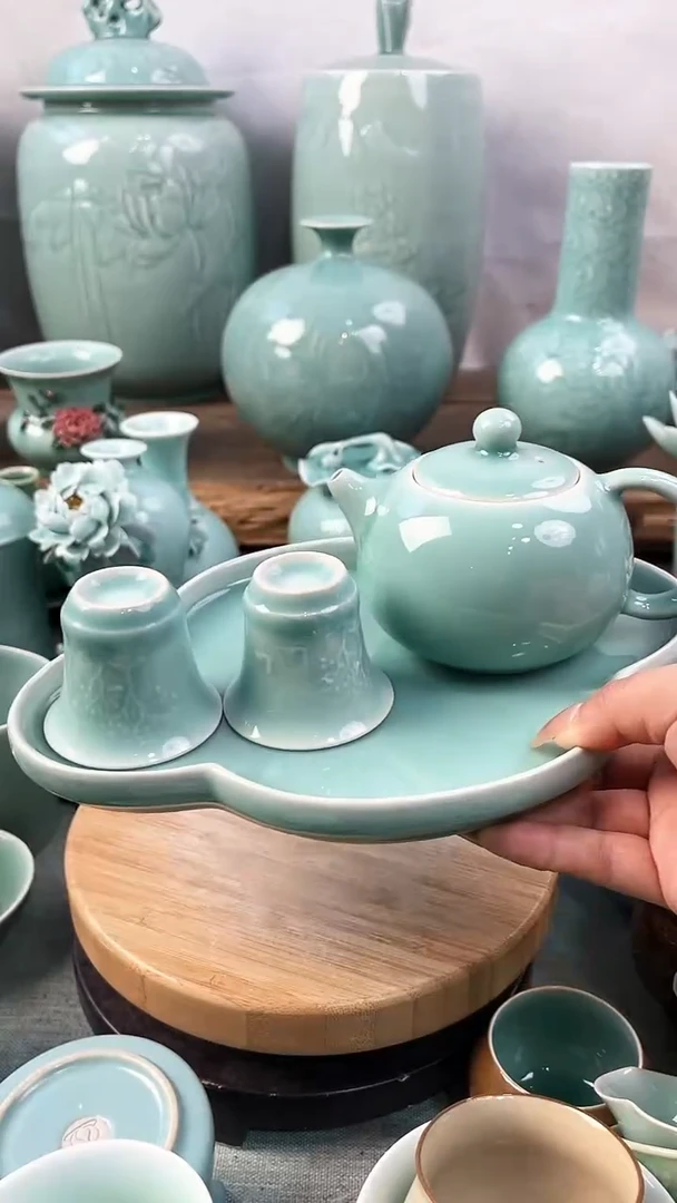 【闪购商品】特价 微瑕 慧仙青瓷