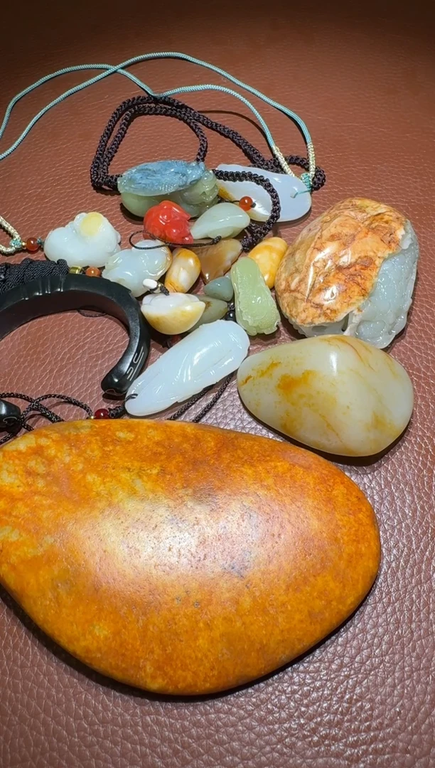 未镶嵌和田玉挂件斩*和田玉