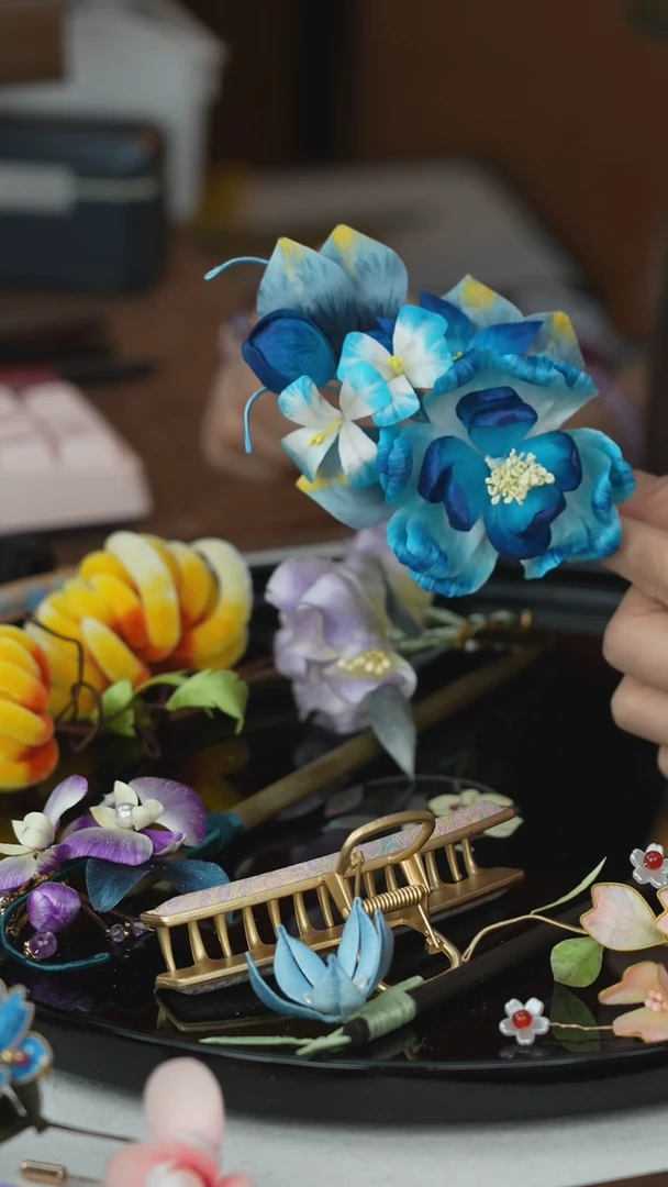 刺绣闪购纯手工非遗国风饰品