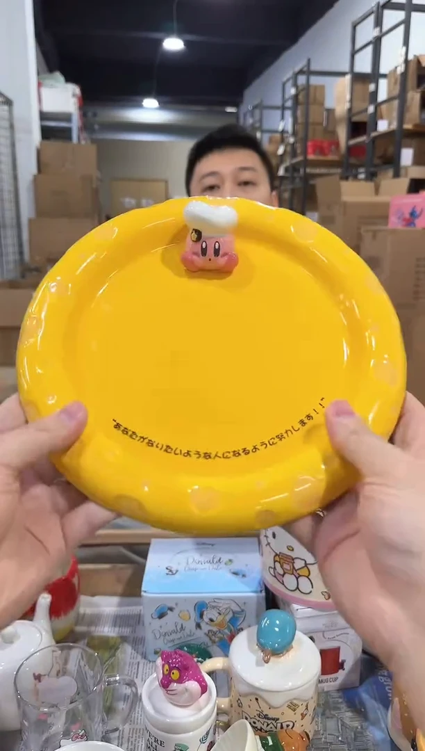 瓷片原盒星之卡比奶酪盘