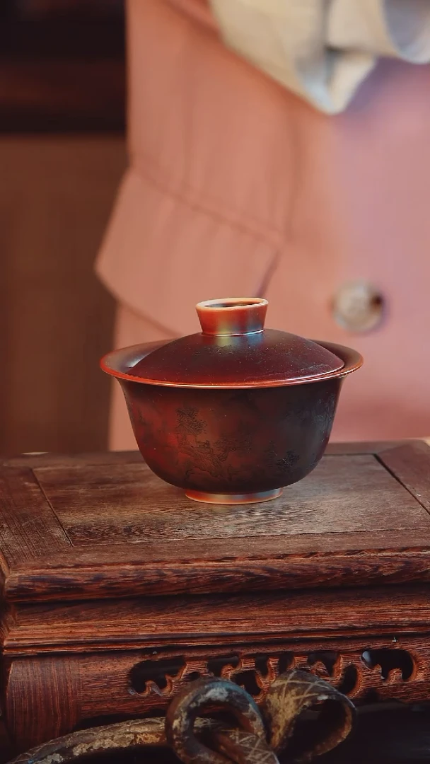艺然堂手工手绘茶器